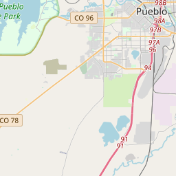 Pueblo Co Zip Code Map
