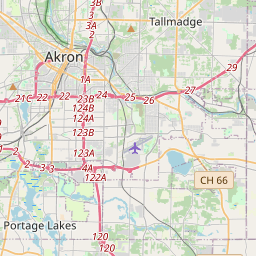 Akron (OH), United States Zip Codes